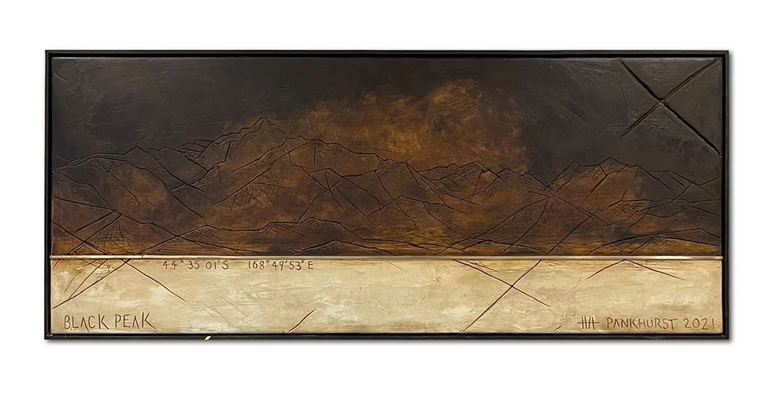 Black Peak commissioned wall work
