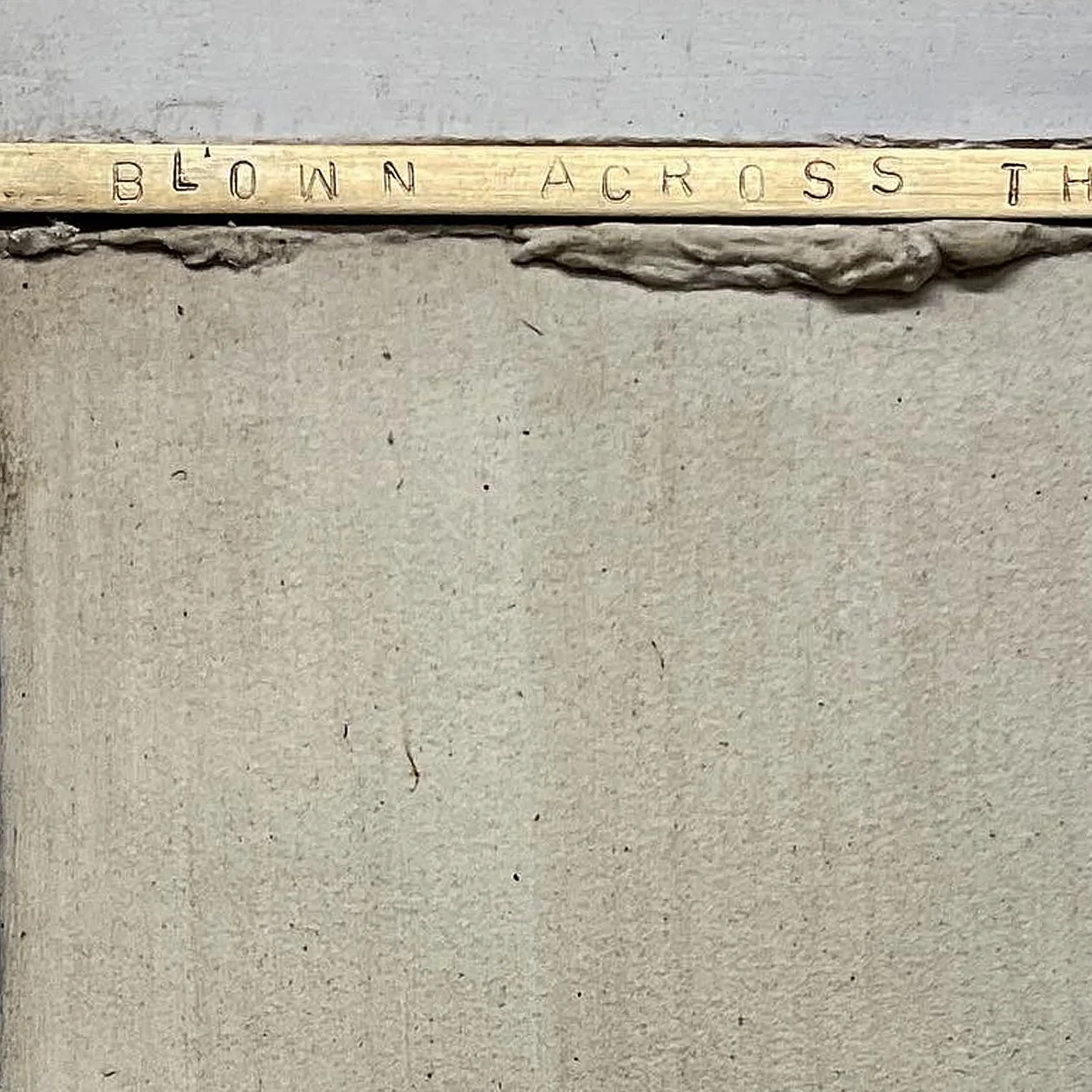 Blown surface detail