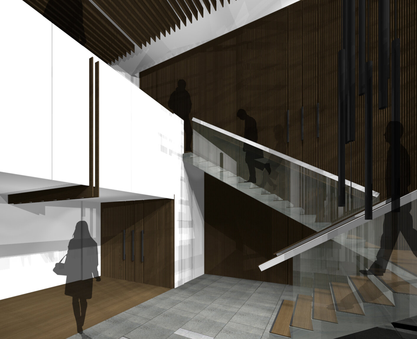Workspace reception detail
