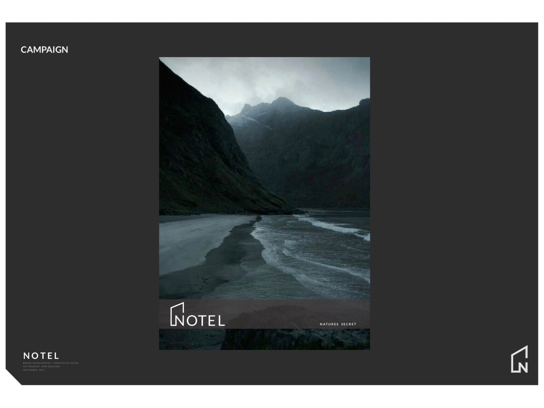 NOTEL campaign imagery – Natures Secret