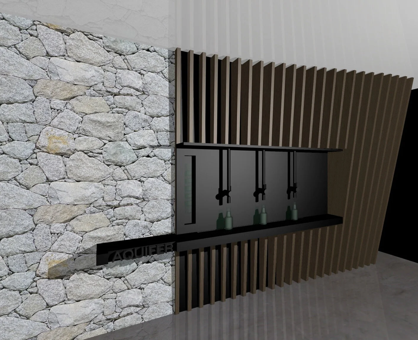 Aquifer public installation