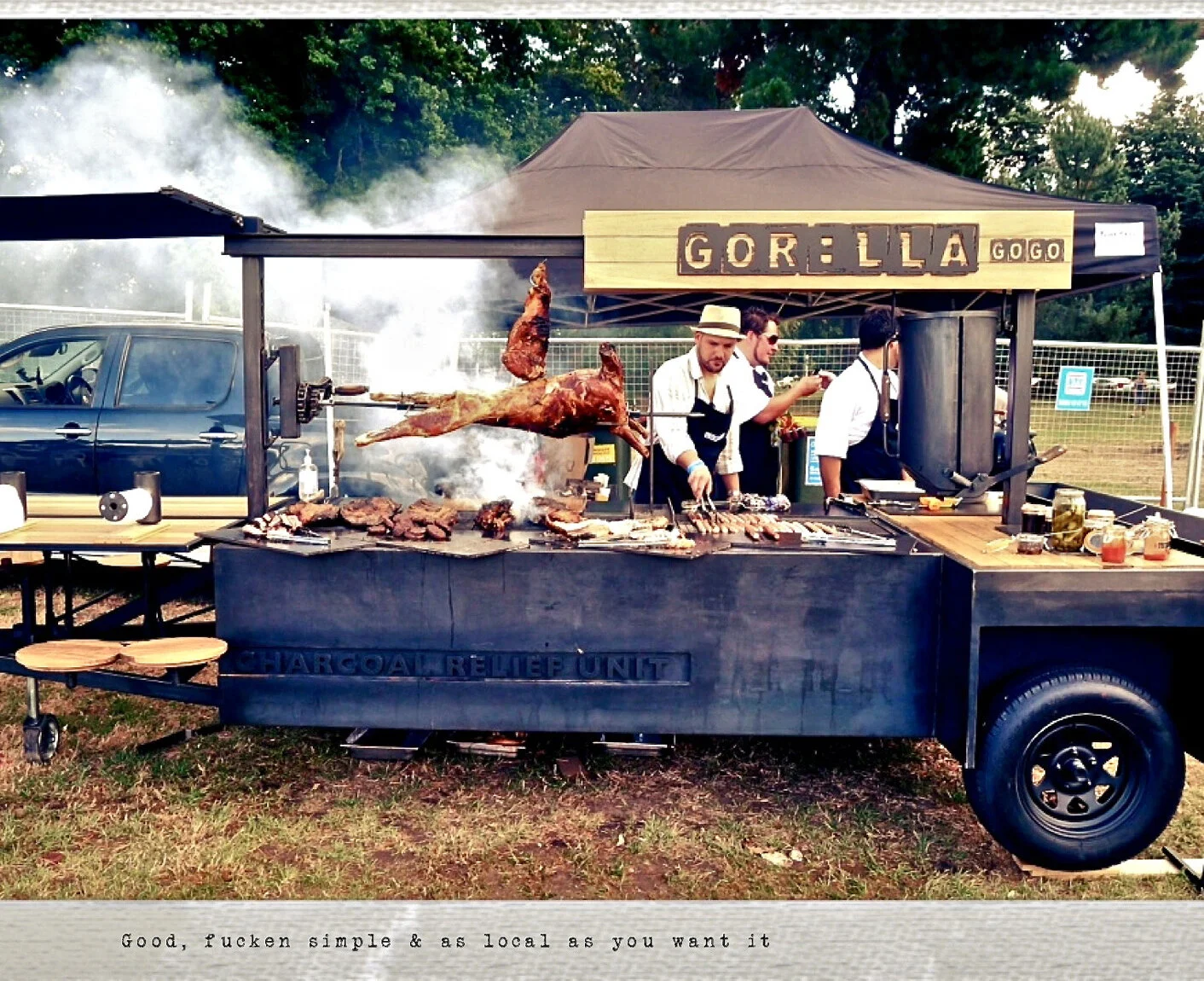 Gorilla BBQ mobile food kitchen